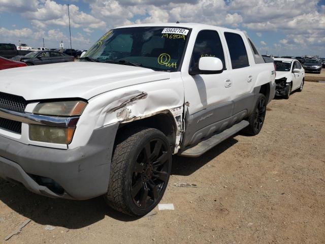 Photo 9 from auction – 2002 CHEVROLET AVALANCHE with VIN 3GNEK13T02G196829