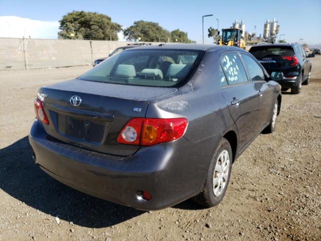 Photo 4 from auction – 2009 TOYOTA COROLLA BA with VIN JTDBL40E99J035579