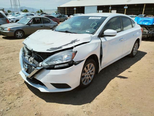 Photo 2 from auction – 2017 NISSAN SENTRA S with VIN 3N1AB7AP1HY332410