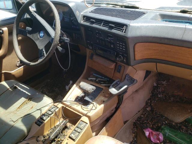 Photo 9 from auction – 1985 BMW 735 I AUTO with VIN WBAFH8408F0973175