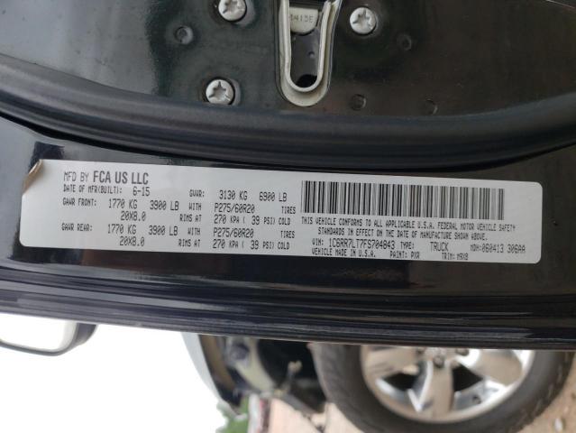 Photo 10 from auction – 2015 RAM 1500 SLT with VIN 1C6RR7LT7FS704843