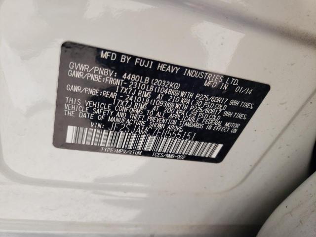 Photo 10 from auction – 2014 SUBARU FORESTER 2 with VIN JF2SJAMC7EH555151