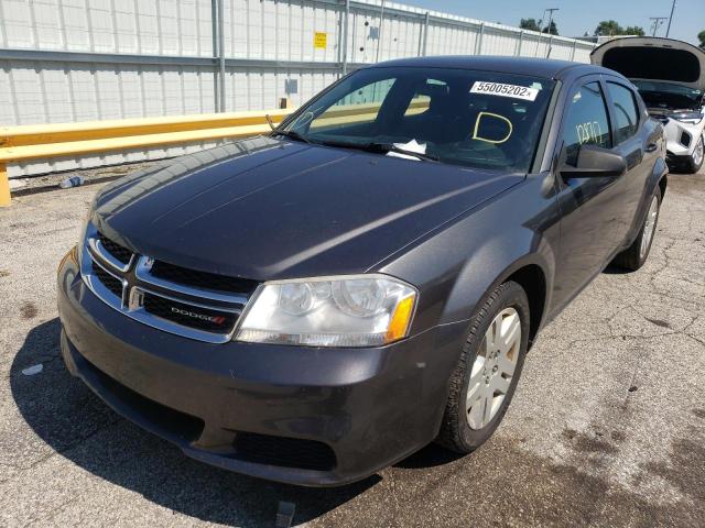 Photo 2 from auction – 2014 DODGE AVENGER SE with VIN 1C3CDZAB9EN226316