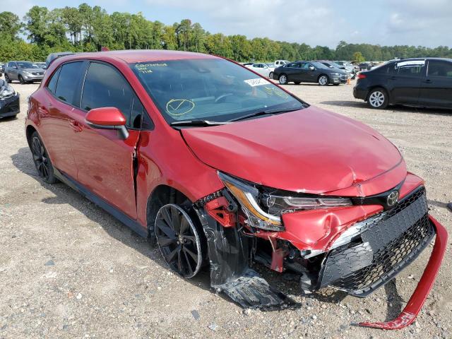 TOYOTA COROLLA SE 2021 with VIN JTND4MBE6M3110573 - Photo from auction