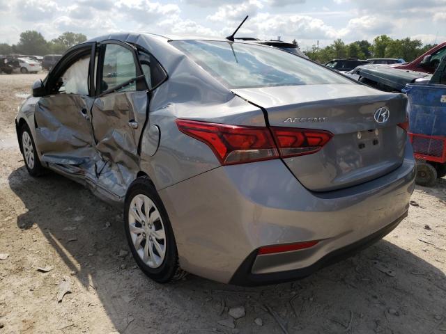 Photo 3 from auction – 2021 HYUNDAI ACCENT SE with VIN 3KPC24A62ME144129