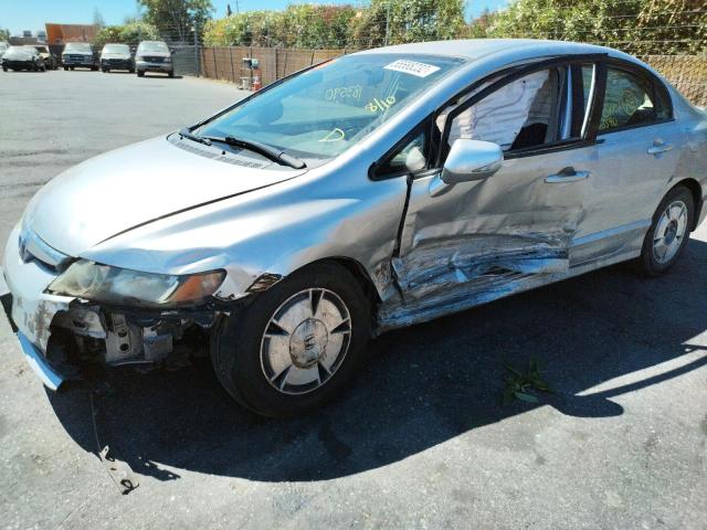 Photo 9 from auction – 2007 HONDA CIVIC HYBR with VIN JHMFA36257S022932