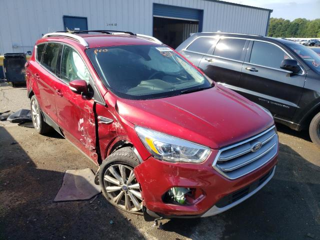 FORD ESCAPE TIT 2017 with VIN 1FMCU0J94HUE07673 - Photo from auction
