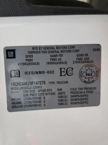 Photo 10 from auction – 2009 CHEVROLET SILVERADO with VIN 1GCHC44629F147270