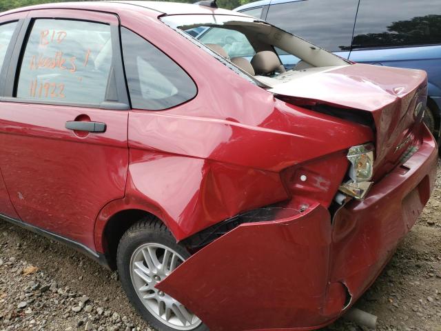 Photo 9 from auction – 2011 FORD FOCUS SE with VIN 1FAHP3FN2BW109701