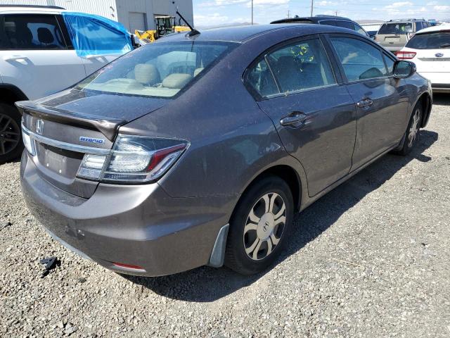 Photo 4 from auction – 2013 HONDA CIVIC HYBR with VIN 19XFB4F33DE201191