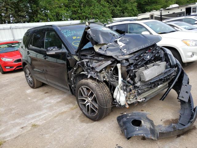 FORD EXPLORER S 2016 with VIN 1FM5K8GT5GGB92950 - Photo from auction
