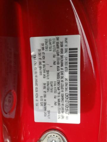 Photo 10 from auction – 2018 FIAT 124 SPIDER with VIN JC1NFAEKXJ0140401