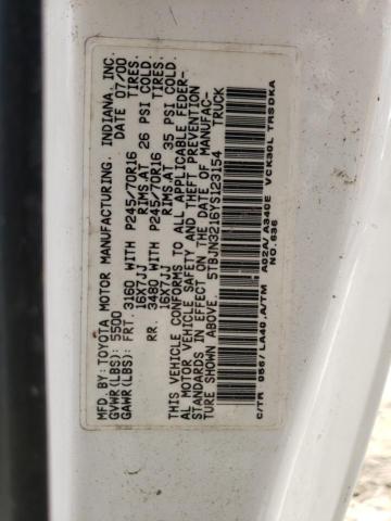 Photo 10 from auction – 2000 TOYOTA TUNDRA with VIN 5TBJN3216YS123154
