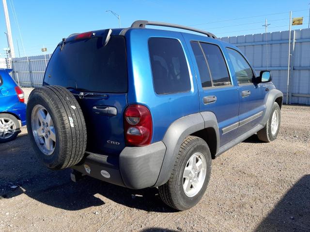 Photo 4 from auction – 2006 JEEP LIBERTY SP with VIN 1J4GL48596W234490