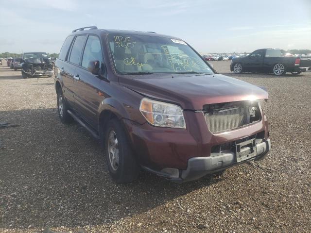HONDA PILOT SE 2008 with VIN 5FNYF28358B023153 - Photo from auction