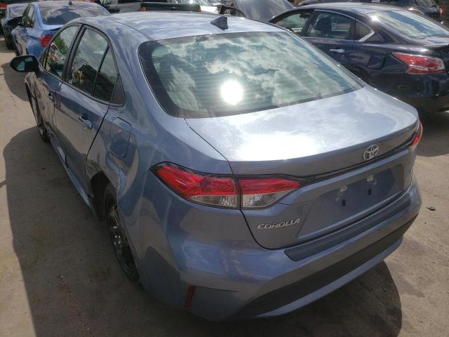 Photo 3 from auction – 2021 TOYOTA COROLLA LE with VIN 5YFEPMAE5MP160020