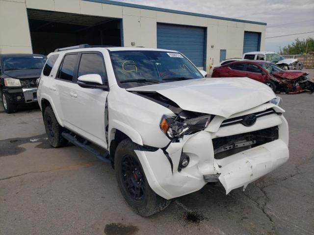 TOYOTA 4RUNNER SR 2021 with VIN JTEFU5JR1M5241983 - Photo from auction