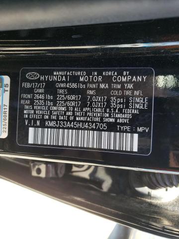 Photo 10 from auction – 2017 HYUNDAI TUCSON LIM with VIN KM8J33A45HU434705