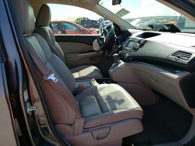 Photo 5 from auction – 2012 HONDA CR-V EXL with VIN 5J6RM3H70CL037870