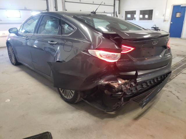 Photo 3 from auction – 2016 FORD FUSION TIT with VIN 3FA6P0K96GR399174