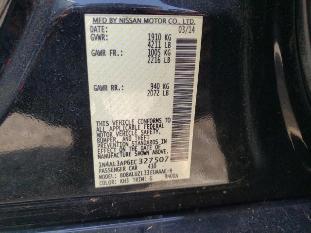 Photo 10 from auction – 2014 NISSAN ALTIMA 2.5 with VIN 1N4AL3AP6EC327507