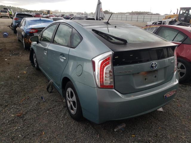 Photo 3 from auction – 2014 TOYOTA PRIUS with VIN JTDKN3DU0E1829256