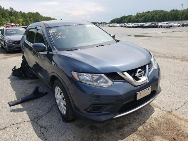 NISSAN ROGUE S 2016 with VIN JN8AT2MT4GW024812 - Photo from auction