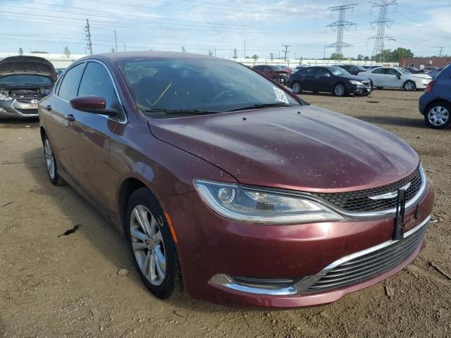CHRYSLER 200 LIMITE 2015 with VIN 1C3CCCAB4FN757828 - Photo from auction