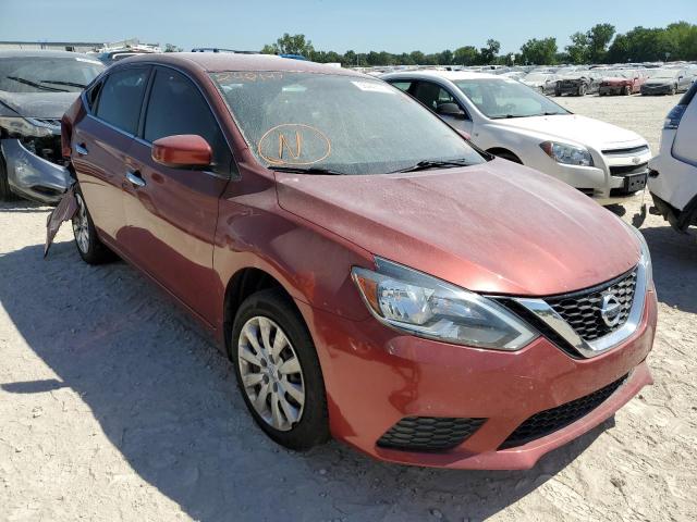 NISSAN SENTRA S 2016 with VIN 3N1AB7AP1GY242141 - Photo from auction
