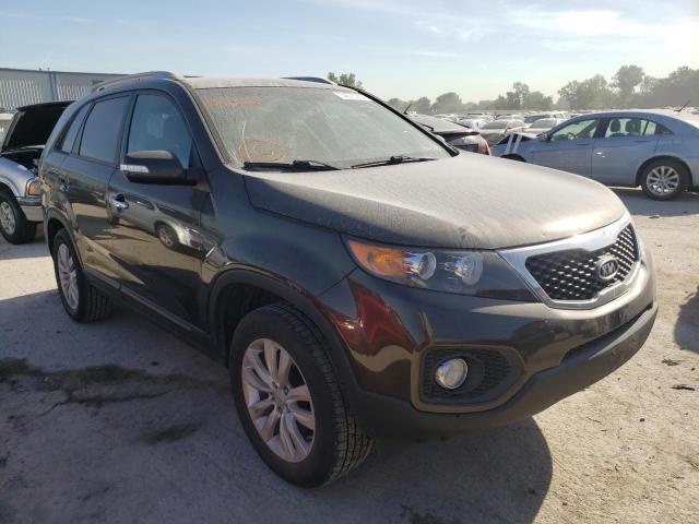 KIA SORENTO EX 2011 with VIN 5XYKU3A17BG092419 - Photo from auction