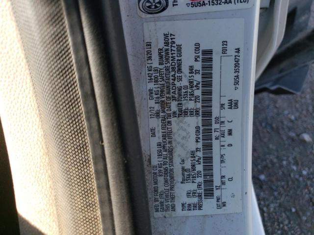 Photo 10 from auction – 2013 FORD FIESTA S with VIN 3FADP4AJ8DM177917