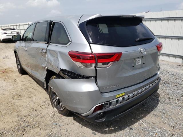Photo 3 from auction – 2019 TOYOTA HIGHLANDER with VIN 5TDZZRFH3KS350429