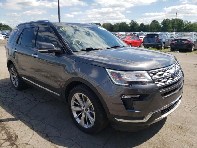 FORD EXPLORER L 2018 with VIN 1FM5K7F83JGA82462 - Photo from auction