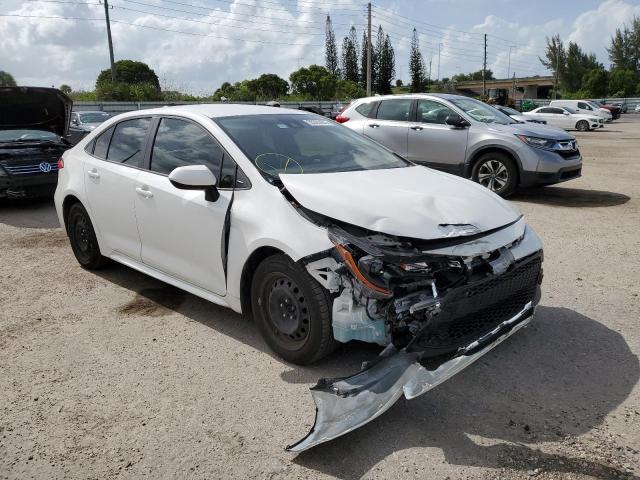 TOYOTA COROLLA LE 2020 with VIN JTDEPRAE4LJ045280 - Photo from auction
