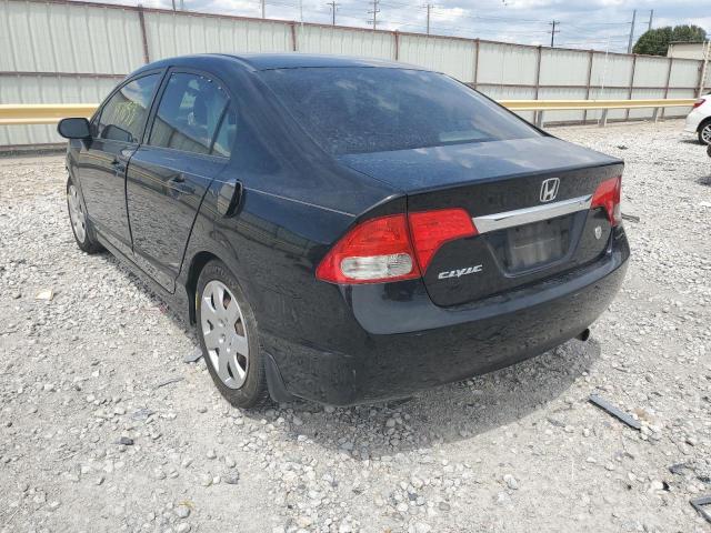 Photo 3 from auction – 2011 HONDA CIVIC LX with VIN 19XFA1F54BE048191