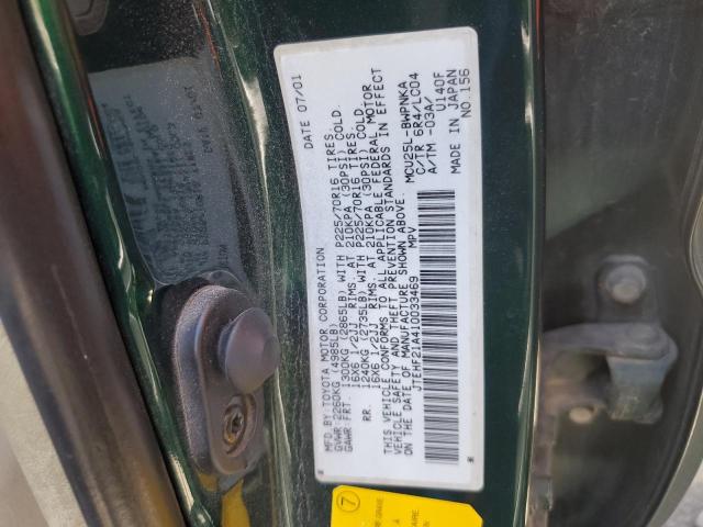 Photo 10 from auction – 2001 TOYOTA HIGHLANDER with VIN JTEHF21A410033469
