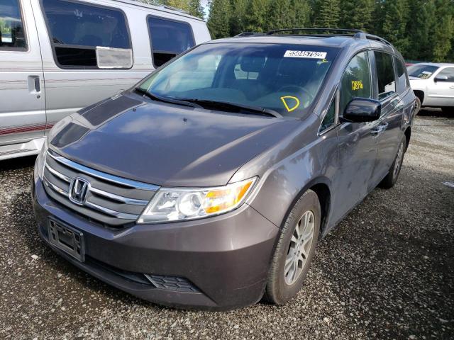 Photo 2 from auction – 2011 HONDA ODYSSEY EX with VIN 5FNRL5H63BB049976