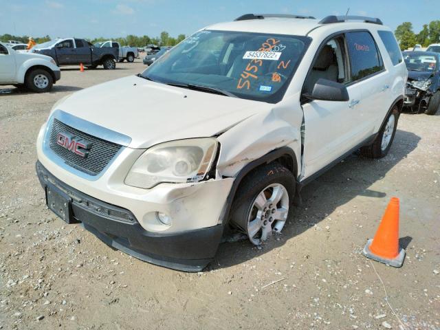 Photo 2 from auction – 2012 GMC ACADIA SLE with VIN 1GKKRPED6CJ289603