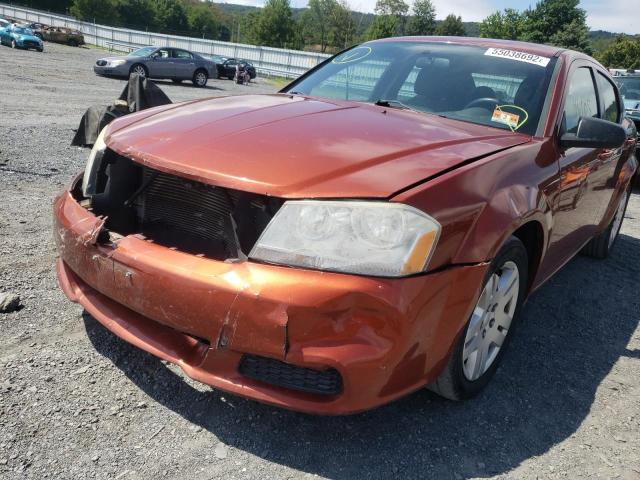 Photo 9 from auction – 2012 DODGE AVENGER SE with VIN 1C3CDZAB3CN252780