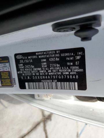 Фото 10 с аукциона – 2015 KIA OPTIMA EX с VIN 5XXGN4A79FG379848