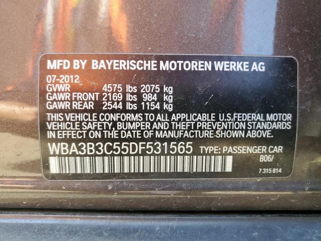 Photo 10 from auction – 2013 BMW 328 XI with VIN WBA3B3C55DF531565