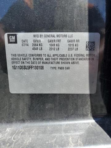 Photo 10 from auction – 2015 CHEVROLET MALIBU 2LT with VIN 1G11D5SL5FF130108