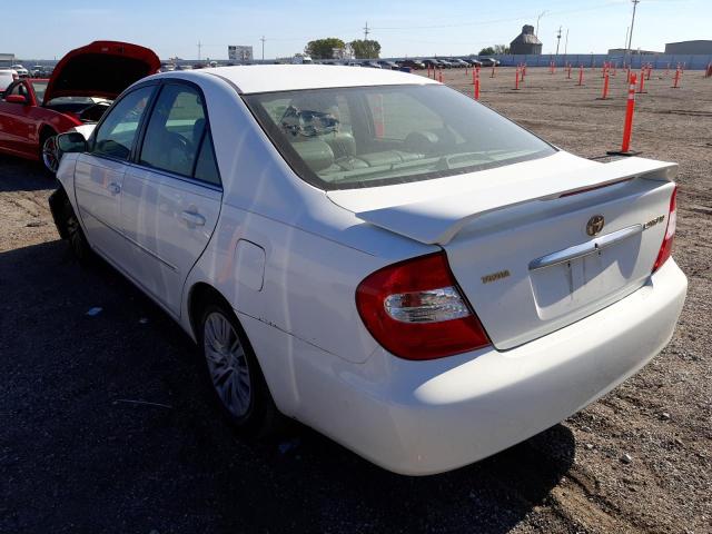 Photo 3 from auction – 2002 TOYOTA CAMRY LE with VIN 4T1BF30K42U024951