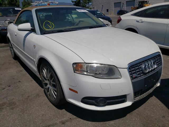 AUDI A4 2.0T CA 2009 with VIN WAUAF48H09K005654 - Photo from auction