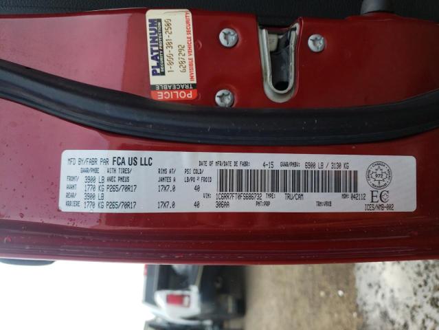 Photo 10 from auction – 2015 RAM 1500 ST with VIN 1C6RR7FT0FS686732