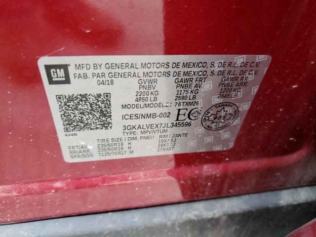 Photo 10 from auction – 2018 GMC TERRAIN SL with VIN 3GKALVEX7JL345596