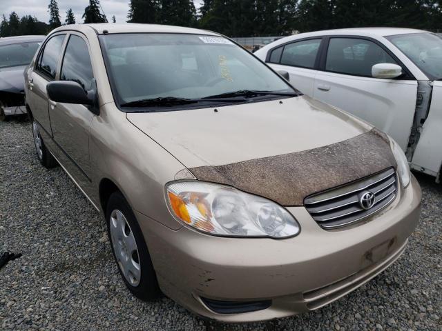 TOYOTA COROLLA CE 2004 with VIN 1NXBR32E14Z239222 - Photo from auction