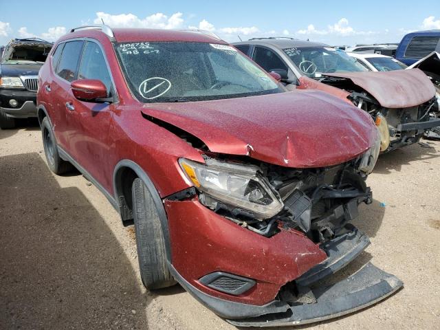 NISSAN ROGUE S 2016 with VIN KNMAT2MT9GP728171 - Photo from auction