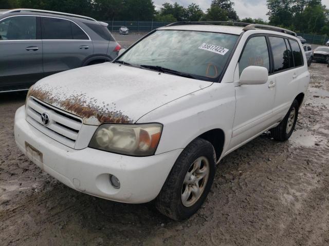 Photo 2 from auction – 2005 TOYOTA HIGHLANDER with VIN JTEGD21A350115040