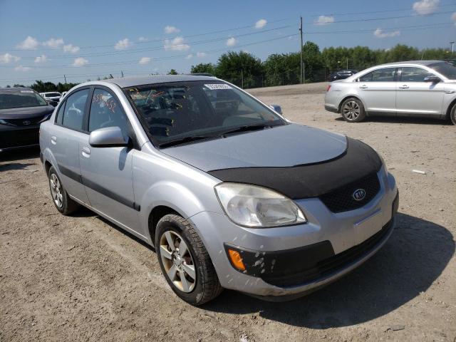 KIA RIO BASE 2007 with VIN KNADE123676186633 - Photo from auction